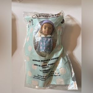 Madame Alexander Doll #8 Hannah Pepper's Friend McDonalds Happy Meal toy 2003